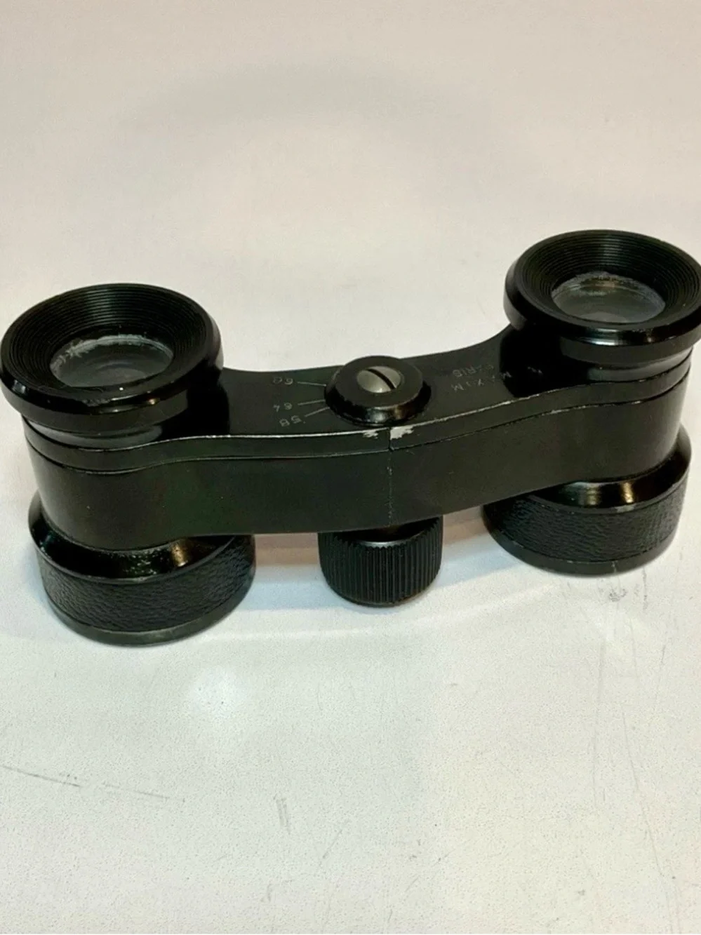 Vintage MAXIM Paris Opera Glasses Binoculars – Black – Made in France